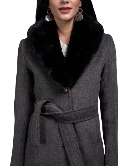 Women Coat Ash